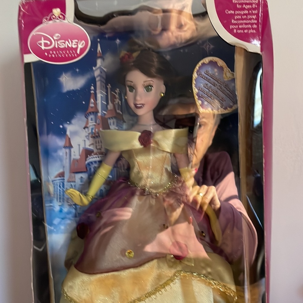 DISNEY BRASS KEY BELLE BELLE DOLL 2009 Enchanted Evening Porcelain Collection - Picture 2 of 5